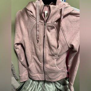 Lululemon Scuba Plush Hoodie - Soft Pink,  size 4